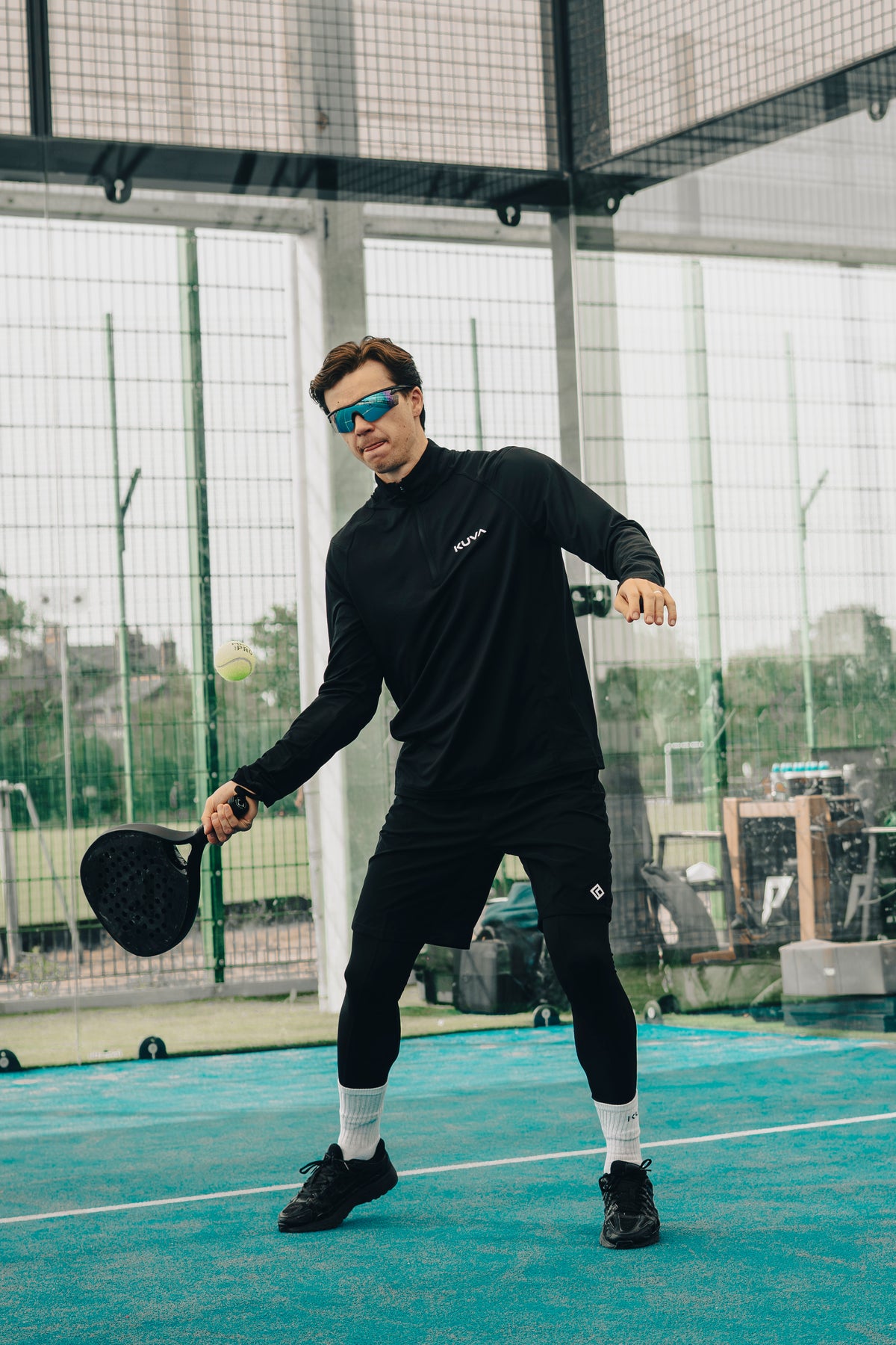 Player with a Stealth racket on court